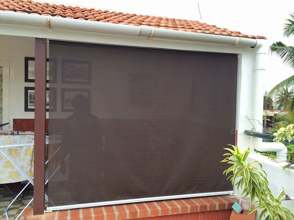 Balcony Covers Solar Shades Sun Control Blinds Roman Blinds