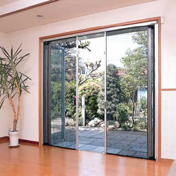 Sliding Windows Doors Screen Pleated Door & Window Screen